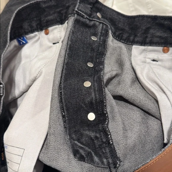 Alex Mill Dark Denim Straight Jeans - Picture 6 of 6